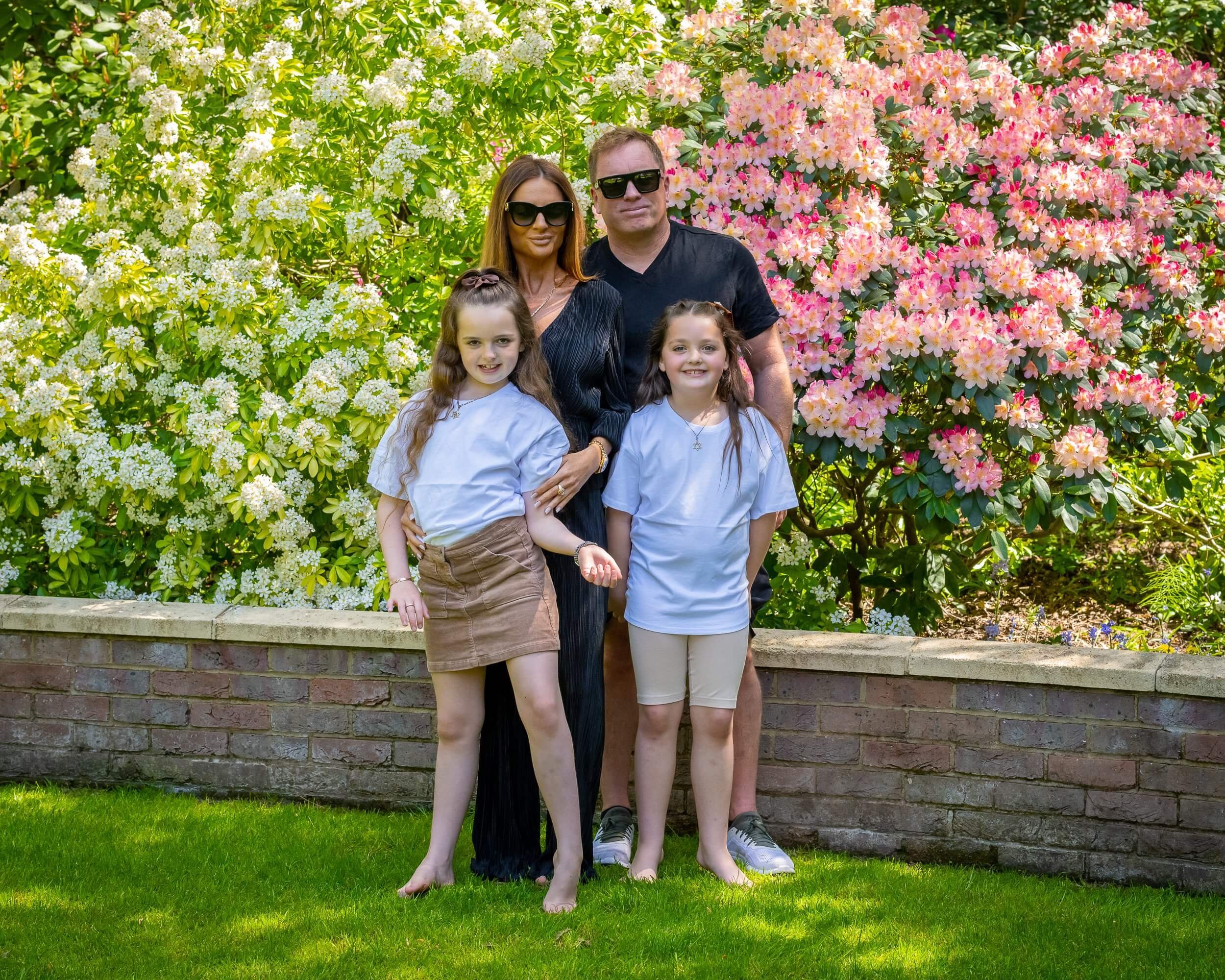 Dorset portrait photography of Laura, Matt, and their children